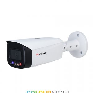 SPRO 5MP IP Fixed Lens Bullet with Active Deterrence