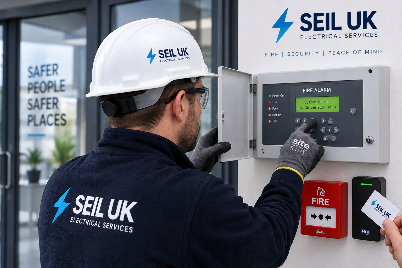 SEIL-UK-Fire-Alarm-Access-Control-Hounslow SEIL UK fire alarm and access control installation in Hounslow