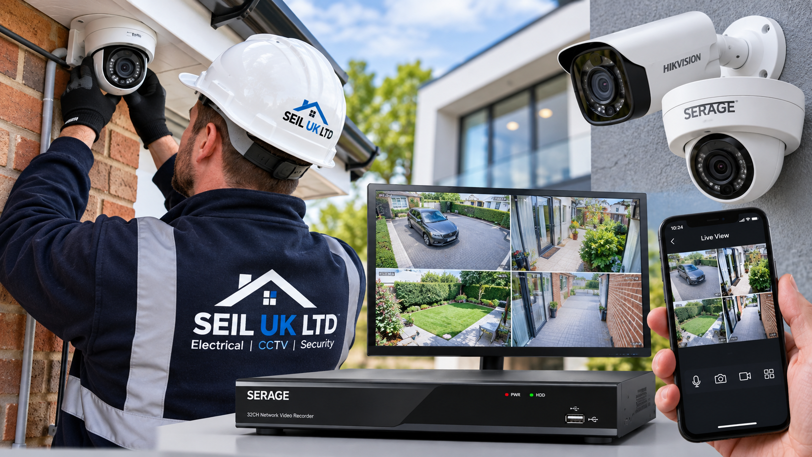 CCTV Installation London professional CCTV system installation