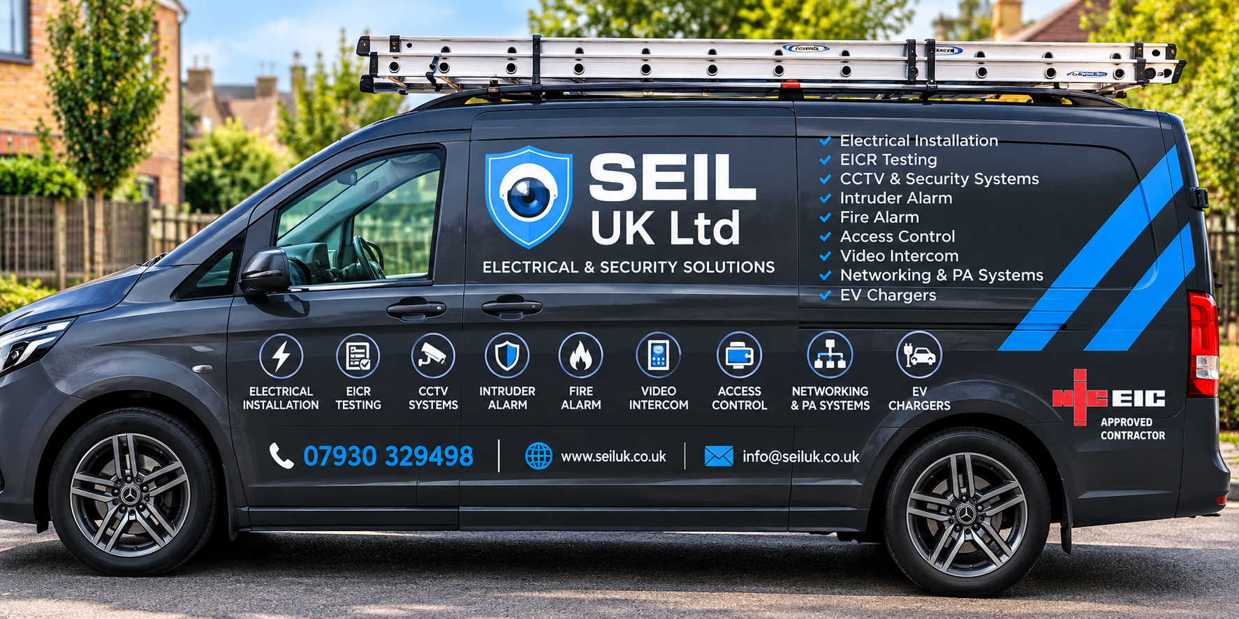 SEIL UK Electrical Security Van